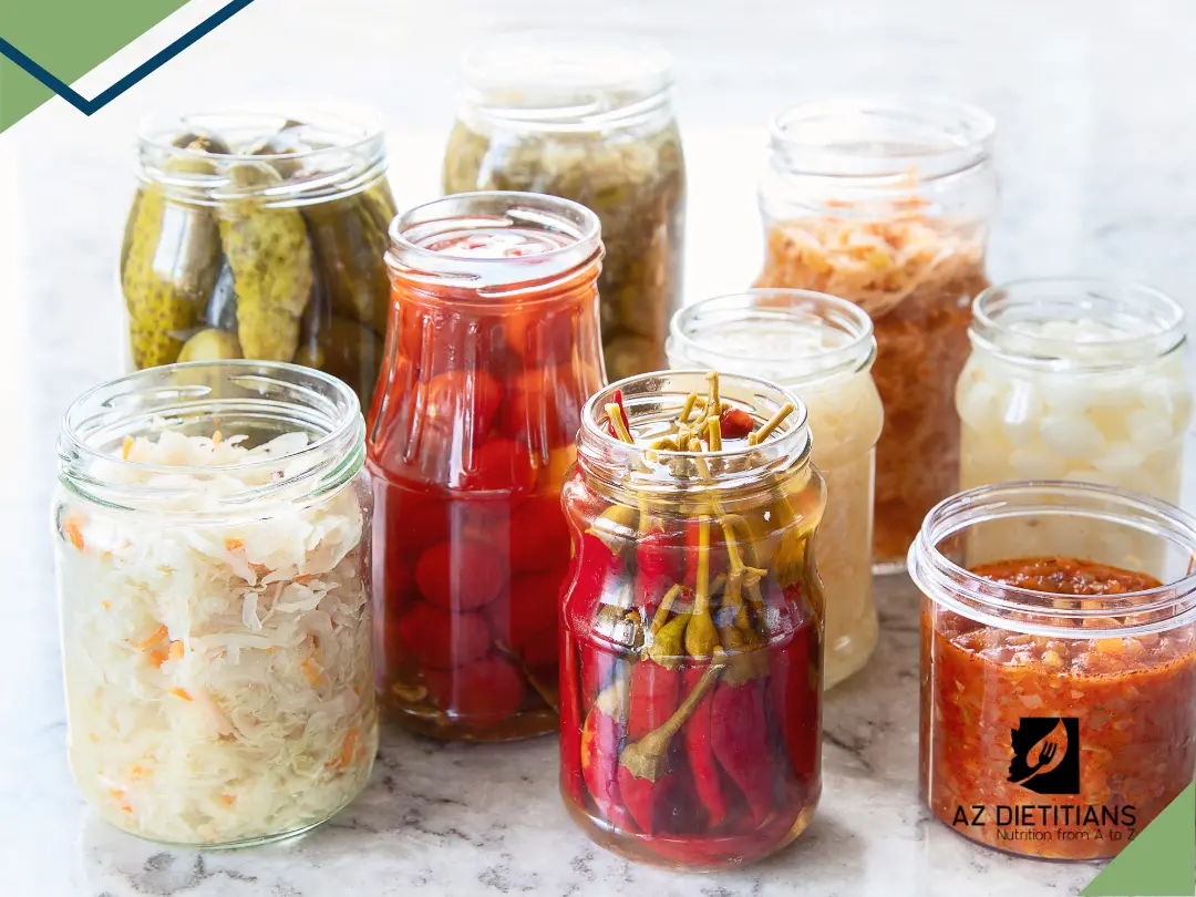 AZ Dietitians – Fermented Foods and a Healthy Gut Learn how fermented foods can play a role in maintaining a healthy gut microbiome